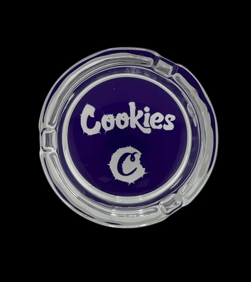 Purple Glass Ashtray